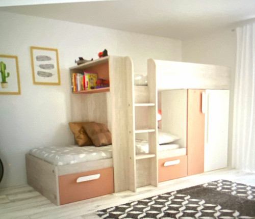 Single bunk bed frame - single,