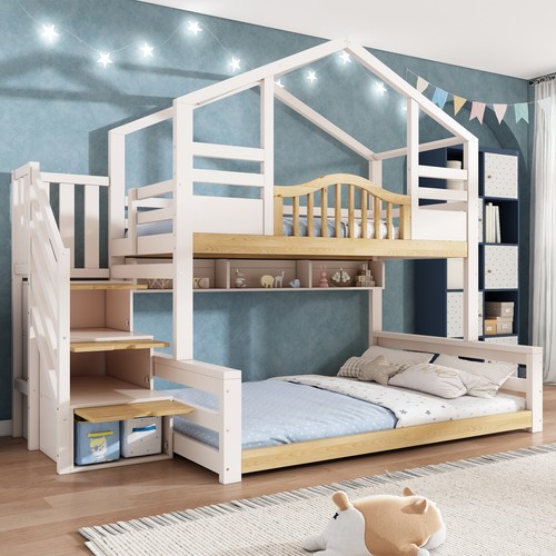 Triple bunk bed three sleeper - bunk,