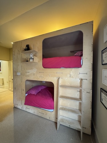 Hand made bunk - bunk, bed,