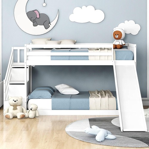 3ft bunk bed - bunk, stairs