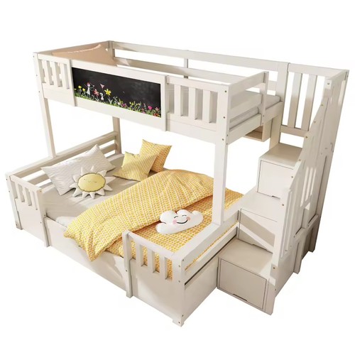 Bunk bed 3ft double 4ft6 - bed,