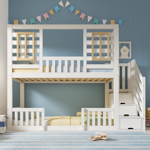 Double bunk bed for - kids,, 3ft