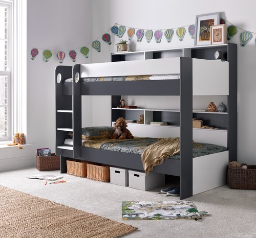 Oliver grey white wooden 3ft - &,