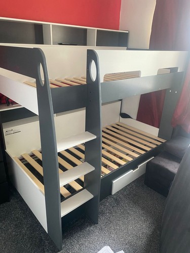 Bunk bed with - bunk, in