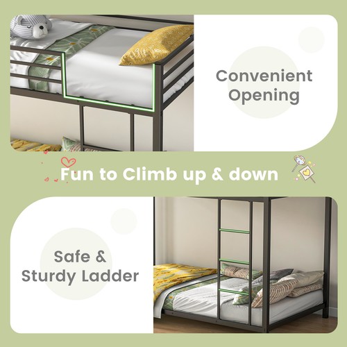 Bunk bed low - bed, single