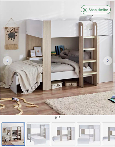 White light wood single - white,