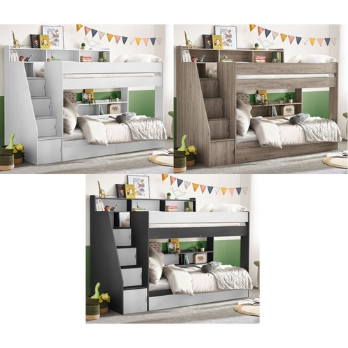 Wooden bunk bed tuscan - bunk, bed,