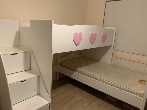 Heavy duty bespoke girls bunk - duty,