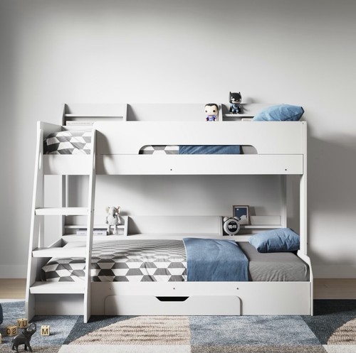 Kids triple bunk bed with - triple,