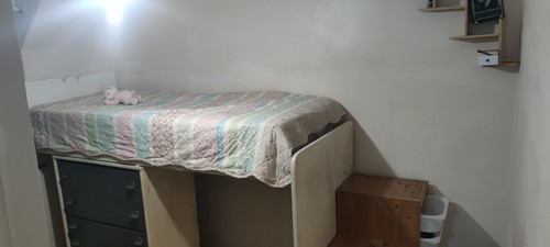 Bunk bed with storage - bunk, stairs