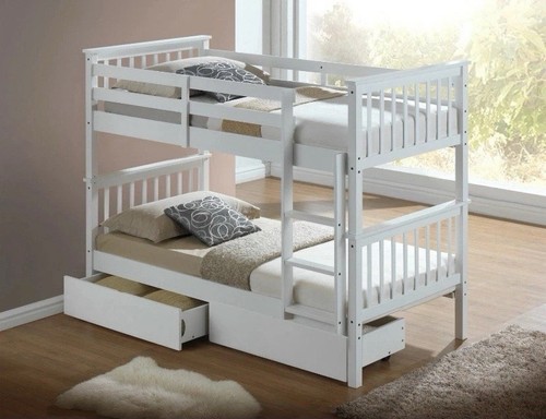 Bunk bed with storage - bed,