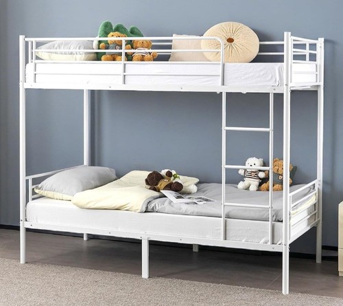 Metal bunk bed single - metal,