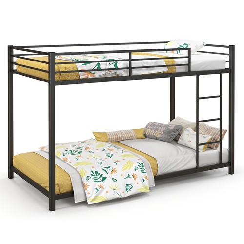 Metal bunk bed low profile - bunk,