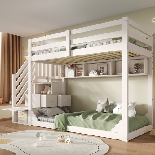 Kids bunk bed single over - kids,