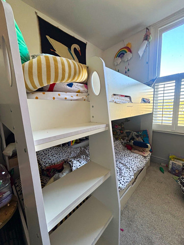 Children white painted - children's,